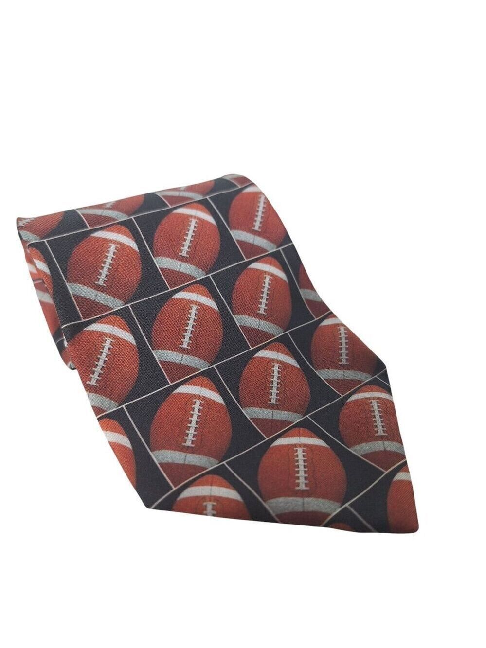 Vintage Ralph Marlin 1996 Football Novelty Necktie